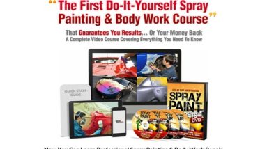 Automobile Spray Painting Videos – NEW UPDATES! $45.73 Per Sale