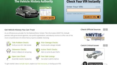 VinAudit – Carfax Different – Expert NMVTIS Provider