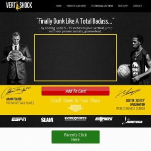 Vert Shock – Vertical Jump Coaching (These days As a lot as the moment + HIGH CR)