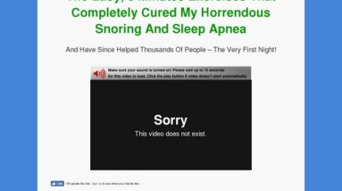 The End Snoring and Sleep Apnea Explain Program