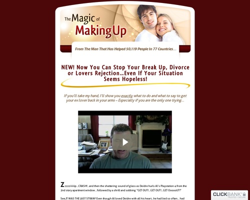 The Magic Of Making Up – Fetch Your Ex Lend a hand