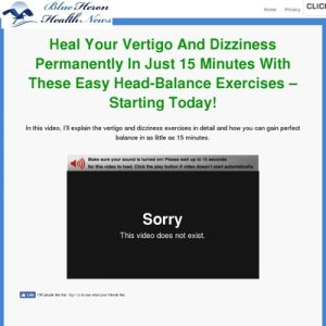 Vertigo and Dizziness Program – Blue Heron Properly being News